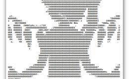 Bad Apple ASCII Javasrcipt字符画版| Bad Apple ASCII Javascript