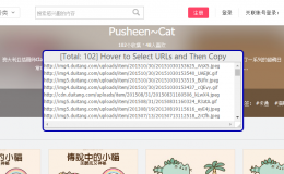 Userscript for Fetching duitang.com Album Images | 堆糖的抓图脚本